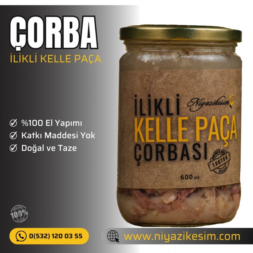 İLİKLİ KELLE PAÇA ÇORBASI