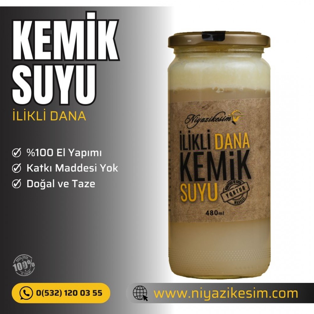 İLİKLİ DANA KEMİK SUYU